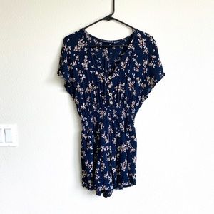 Abercrombie & Fitch Short Floral Romper